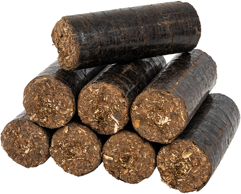 Glut/nachtbriketts palette biomac extra hart 1000kg – Bild 2