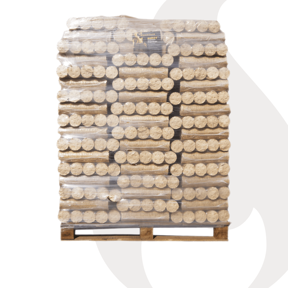 Ökomcbrix klassik bully holzbriketts palette 960kg