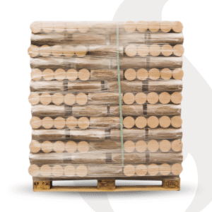 Pollmeier premium spezial buchenholzbriketts pefc zertifiziert palette 960 kg