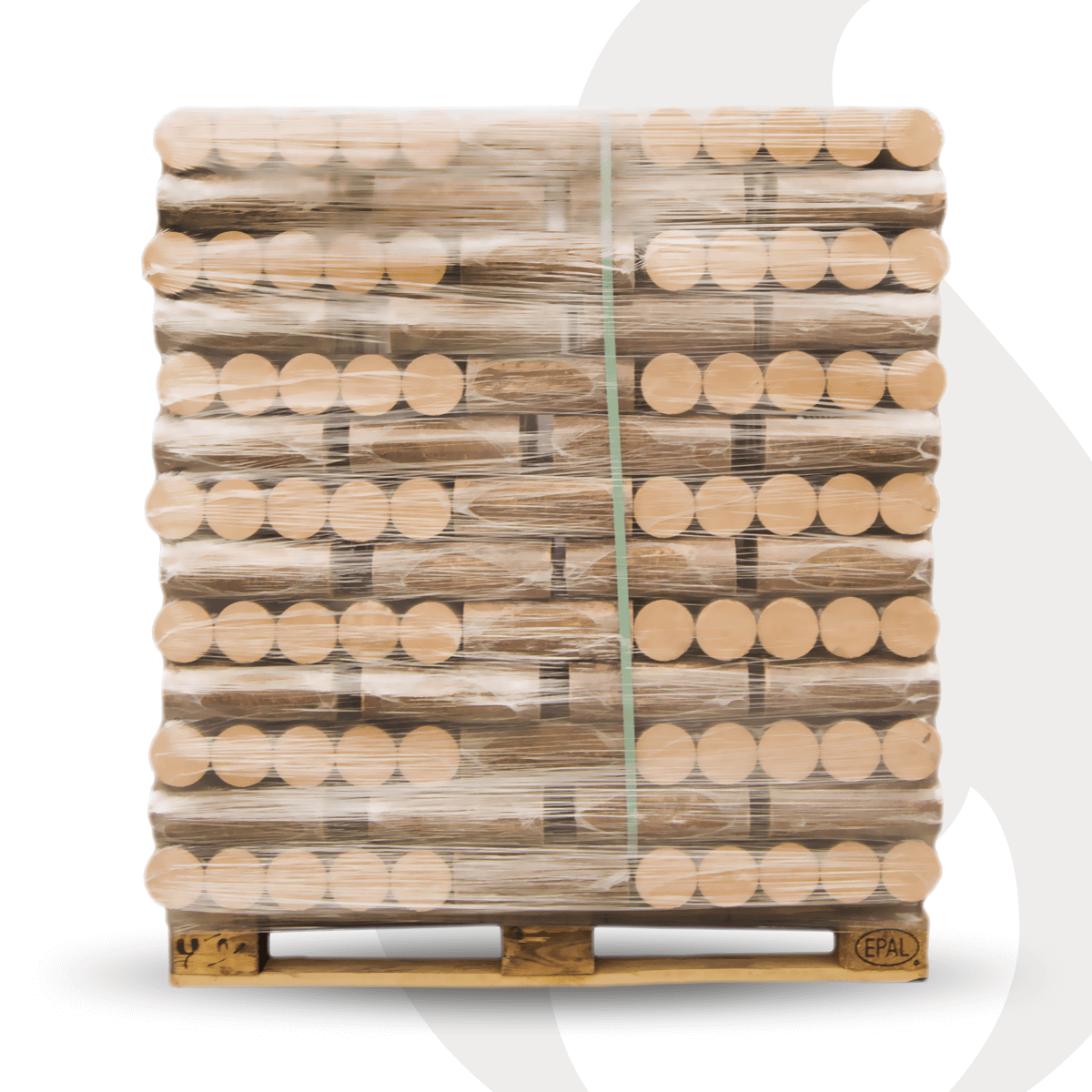 Pollmeier premium spezial buchenholzbriketts pefc zertifiziert palette 960 kg