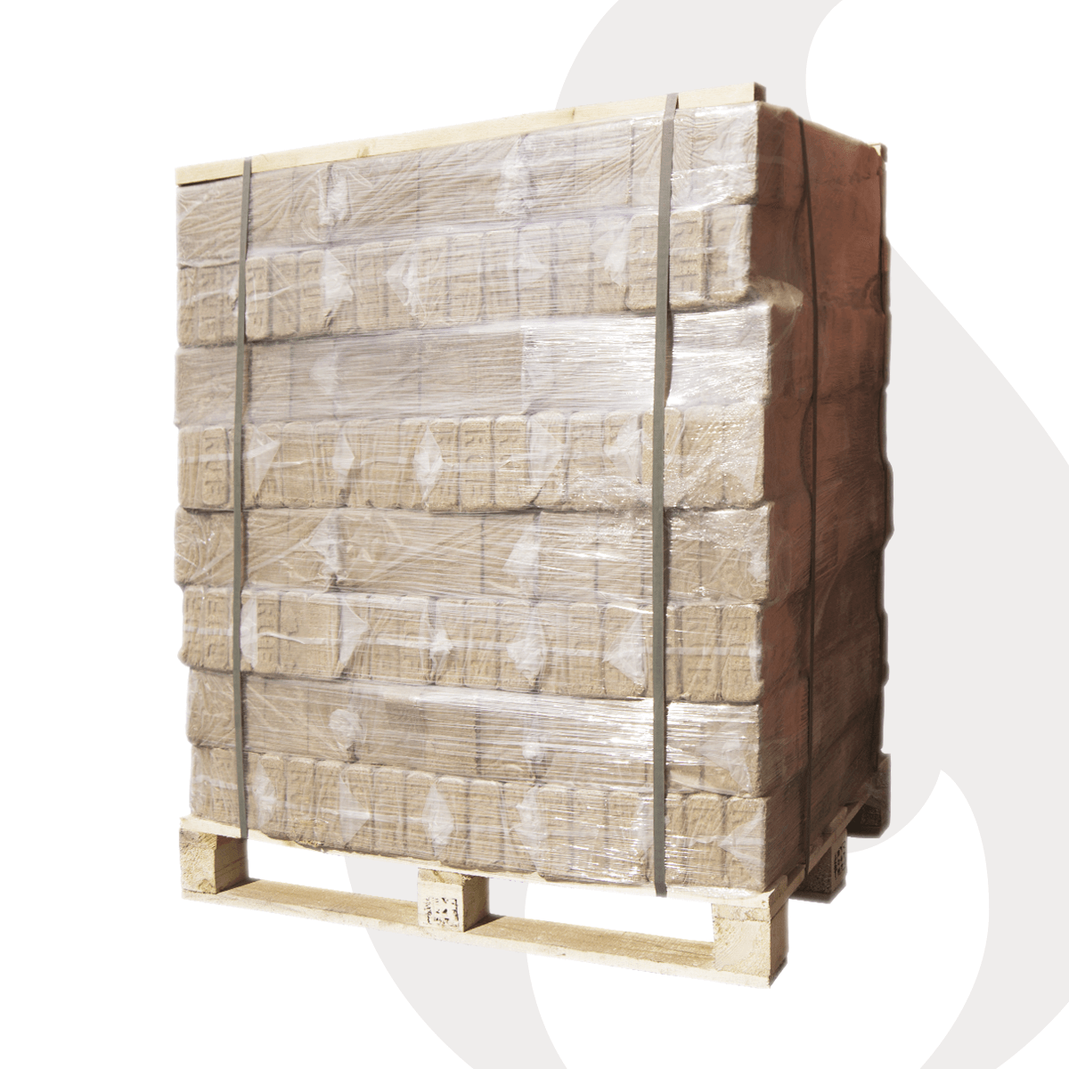 Premium ruf nadelholz holzbriketts palette 960 kg – Bild 2
